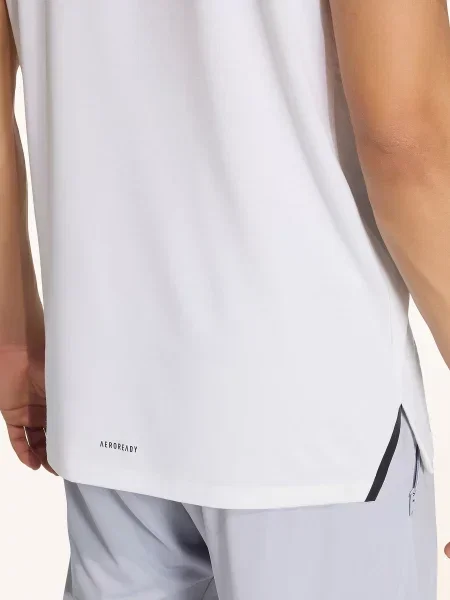 Adidas Funkční Tričko Designed For Training Workout bílá
