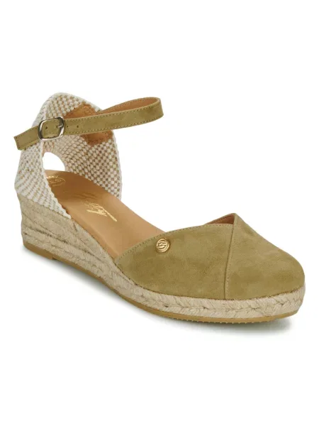 Espadrile Betty London kaki