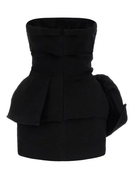Rochie mini Magda Butrym drapată de costum negru
