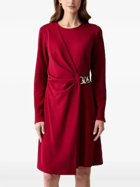 Rochie mini Joseph Ribkoff drapată roșu