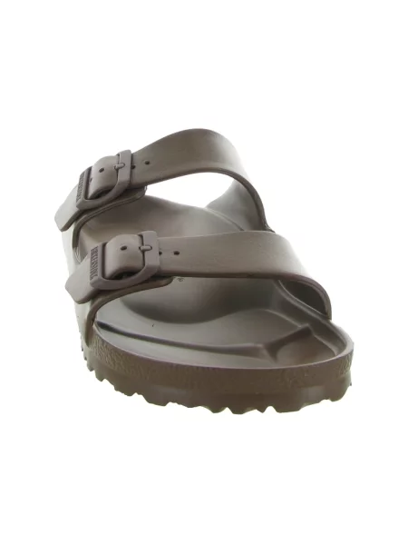 Klapki Birkenstock brązowe