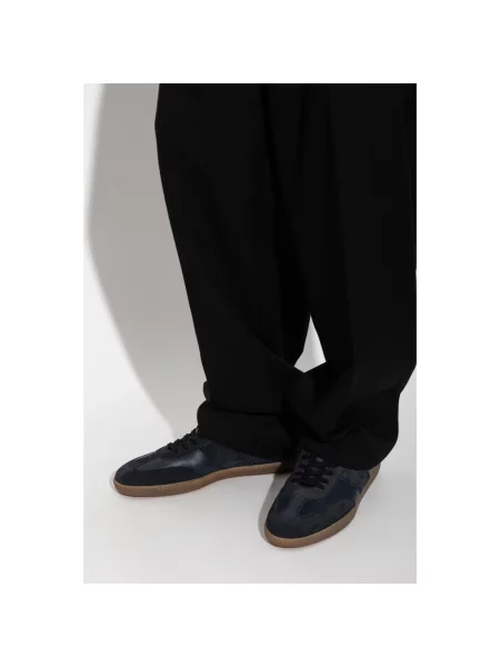 Sneakersy Tod's skórzane niebieskie