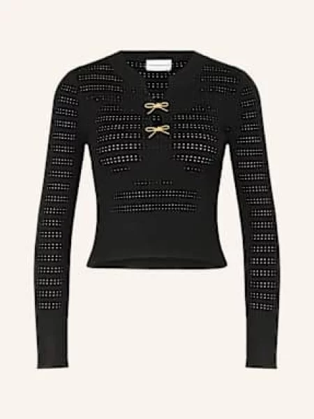 Claudie Pierlot Sweter schwarz czarny