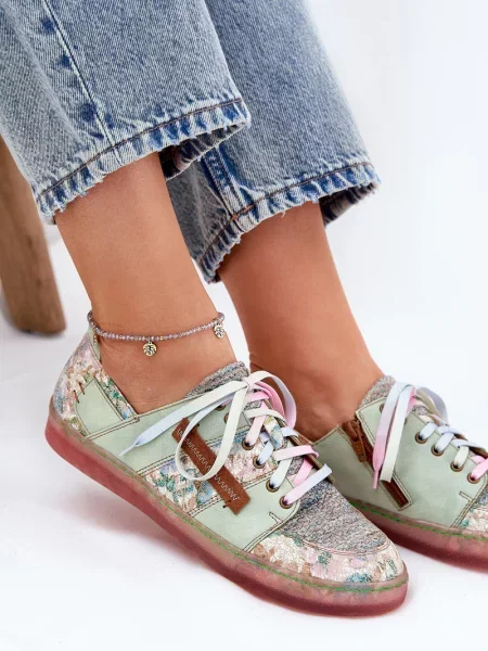 Kožené polobotky Maciejka