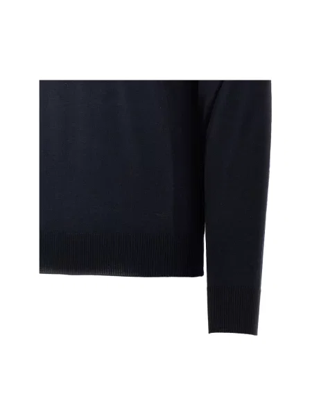 Sweter Emporio Armani wełniany czarny