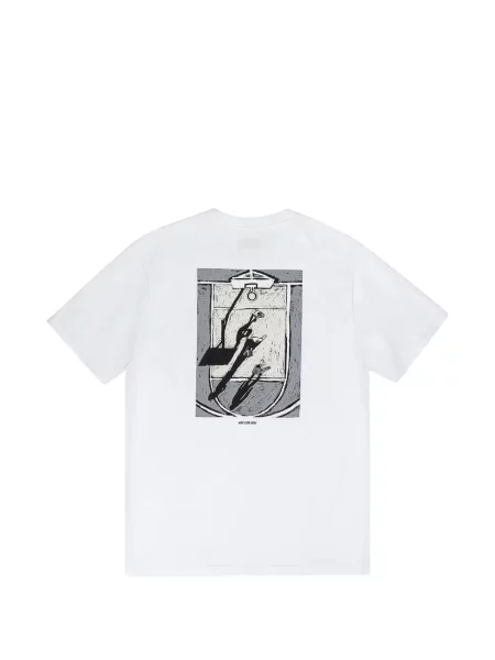 Tricou Aimé Leon Dore cu imagine alb