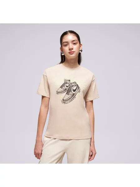 Jordan T-Shirt Jdg Jordan Rookie Ss Tee Girl beżowa