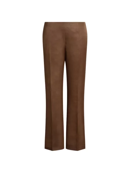 Pantaloni Alberta Ferretti maro