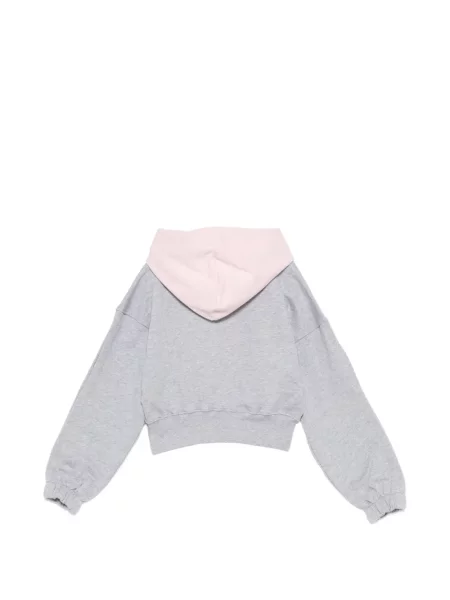 Bluza z kapturem dziecięca Msgm szara