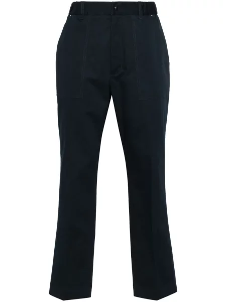 Pantaloni Moncler albastru