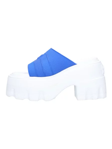 Klapki Casadei niebieskie