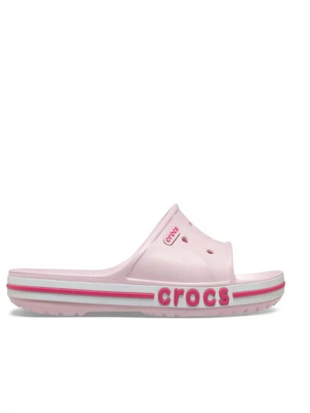Шлепанцы Crocs розовые