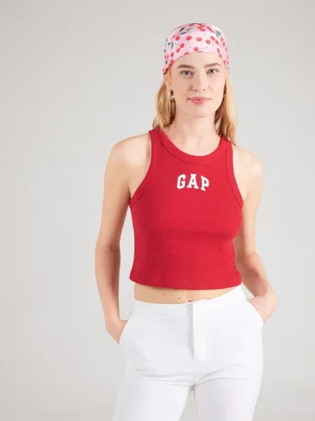 GAP Top červená biela