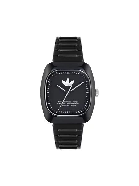 Годинник adidas Retro Wave Two чорний