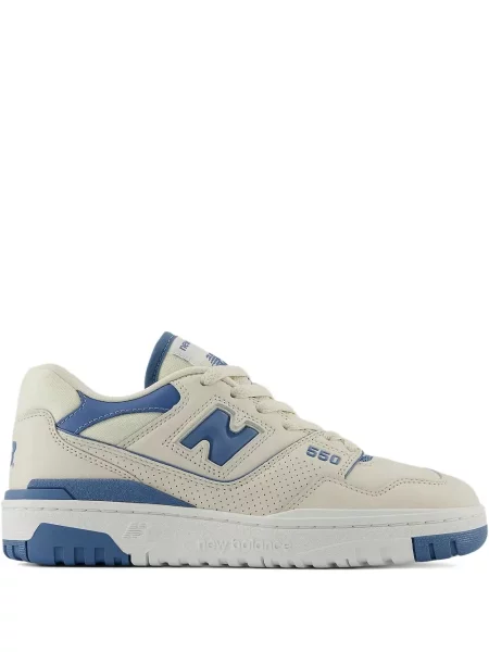 Lněné tenisky New Balance 550 bílé