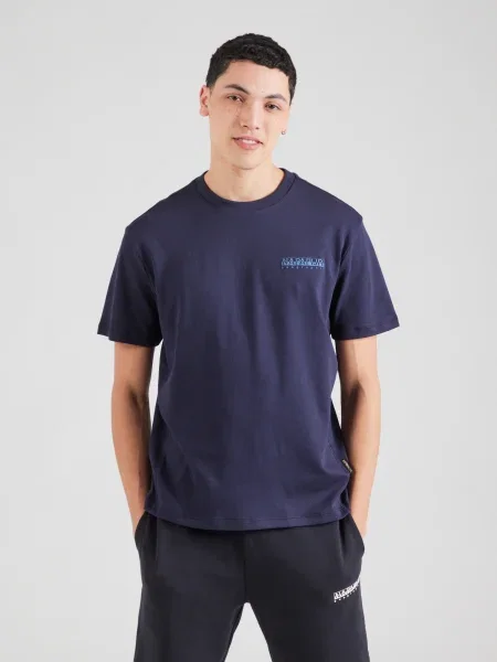 Napapijri Majica S-Vanni Mornarsko Regular Fit modra