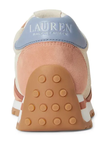 Замшевые кроссовки Lauren Ralph Lauren