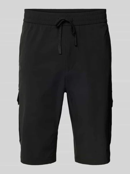Szorty cargo Hugo Boss czarne