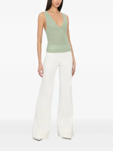 Top Alice + Olivia verde