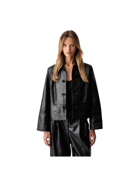 Kurtka skórzana Zadig&voltaire czarna