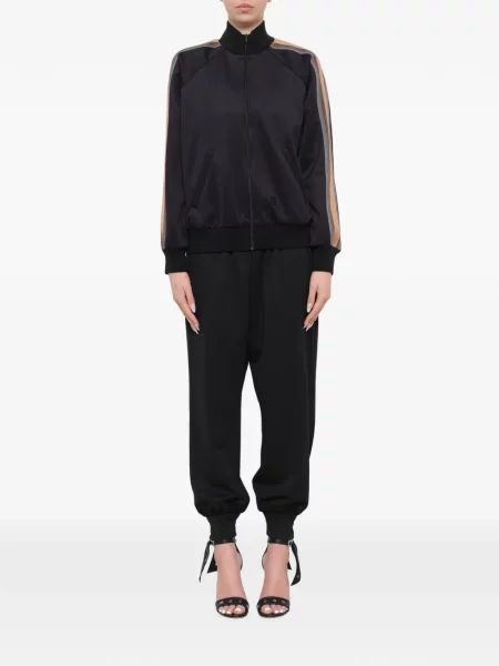 Geacă Marc Jacobs cu dungi negru
