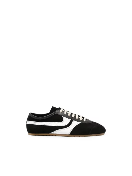 Sneakersy Dries Van Noten zamszowe czarne