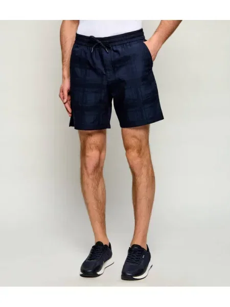 Pantaloni scurți Boss portocaliu