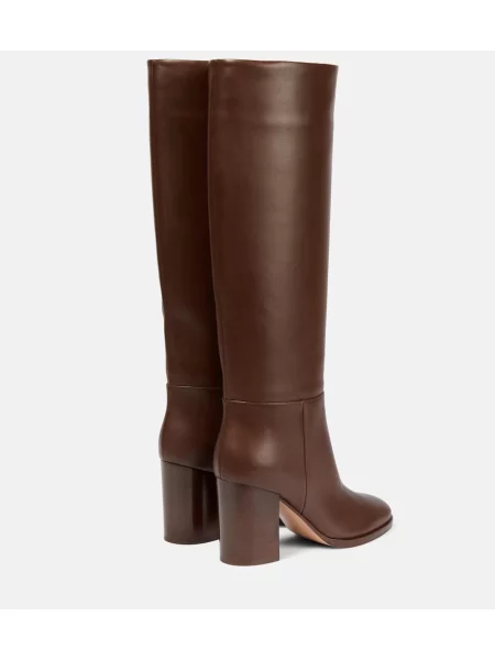Cizme Gianvito Rossi din piele maro