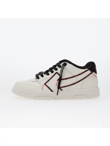 Sneakers Off-White Ooo Printed & Stitched Arrow White/ Black EUR 42 alb