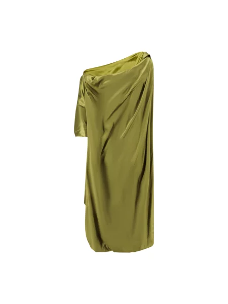 Sukienka Dries Van Noten zielona