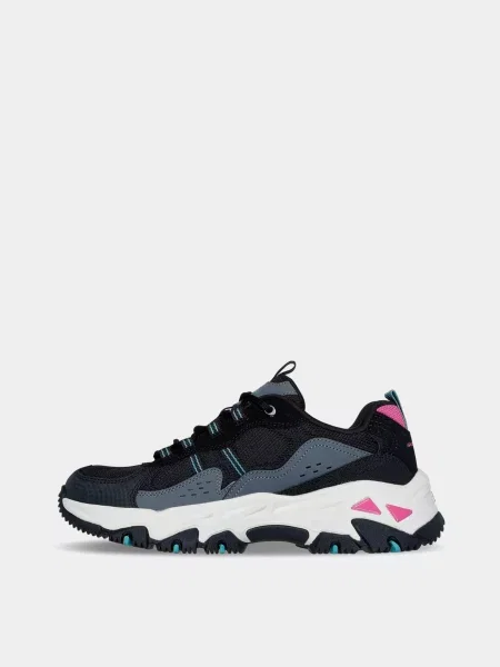 Кожаные кроссовки Skechers черные