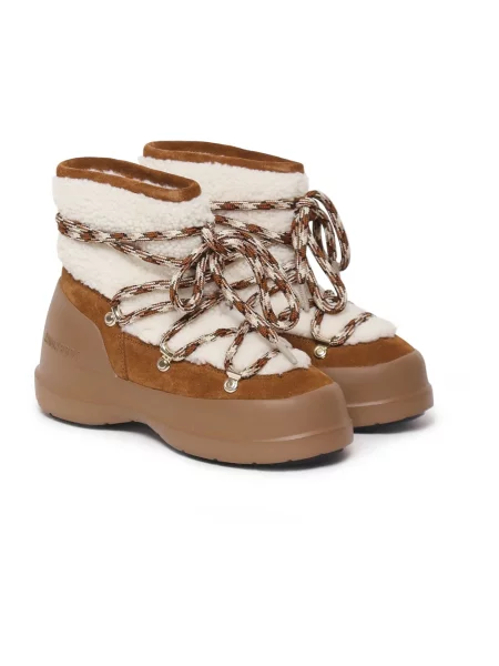 Buty Zimowe Moon Boot Luna Boot Shearling brązowe