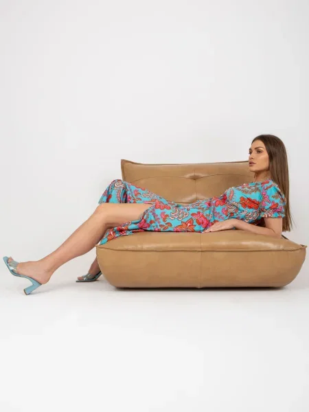 Rochie Fashionhunters de costum albastru