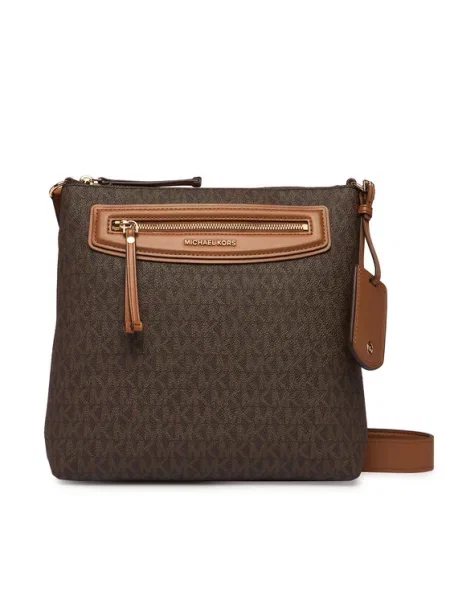 Ročna torba MICHAEL Michael Kors Jet Set Travel rjava