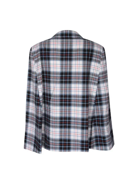 Garnitur Comme Des Garcons wełniany biały