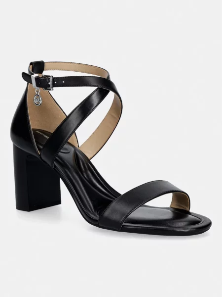MICHAEL Michael Kors sandale de piele Alexa Flex Mid Sandal negru