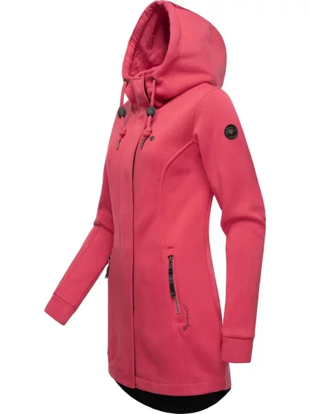 Ragwear Prechodná bunda Letti jasne červená