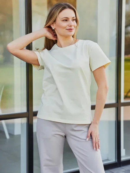 Футболка Umon бавовна/еластан жовтий