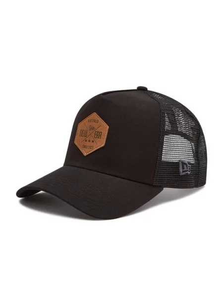 Καπέλο Jockey New Era Heritage Patch μαύρο