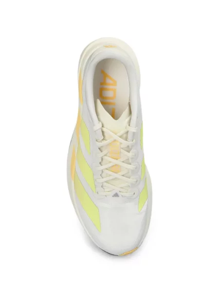 Sneakerși Adidas Adizero din piele alergare cu broderie alb