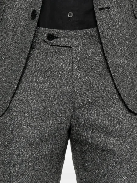 Costum Canali de lână de costum gri
