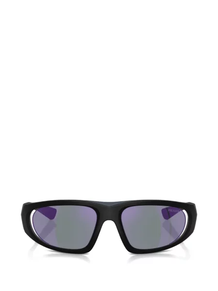 Ochelari de soare Prada Eyewear cu imprimeu geometric negru