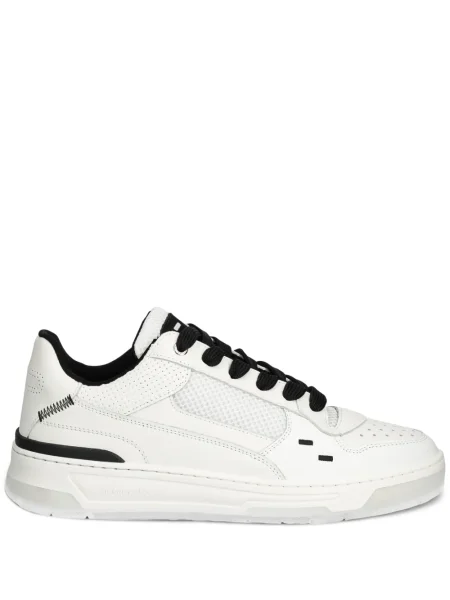 Sneakerși Filling Pieces din piele alb