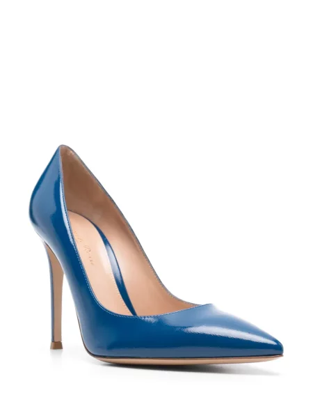 Pantofi cu toc Gianvito Rossi albastru