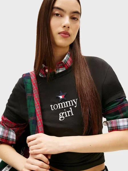 Футболка Tommy Jeans черная