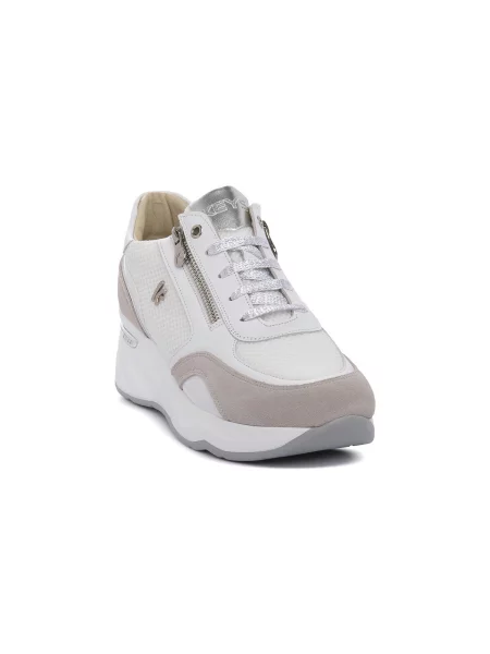 Pantofi Keys alb