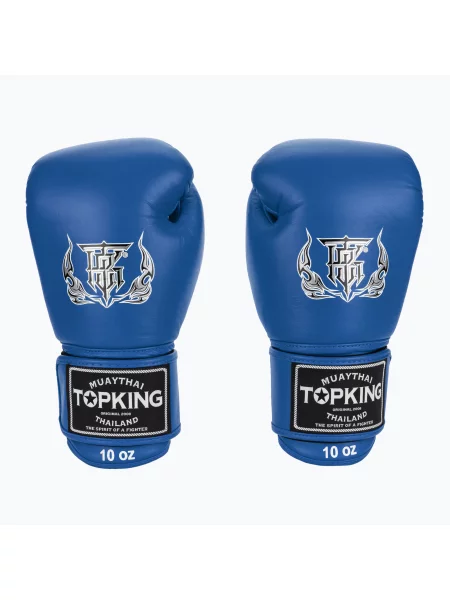 Rękawice bokserskie Top King Muay Thai Ultimate blue niebieskie