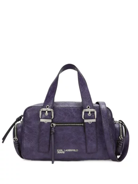 Shopper torbica Karl Lagerfeld Jeans ljubičasta