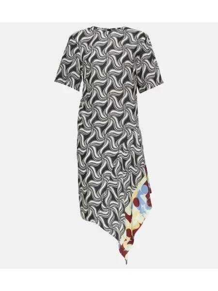 Rochie midi Dries Van Noten cu imagine până la genunchi de costum