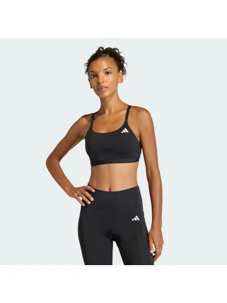 Biustonosz Optime Essentials Workout Light Support czarny